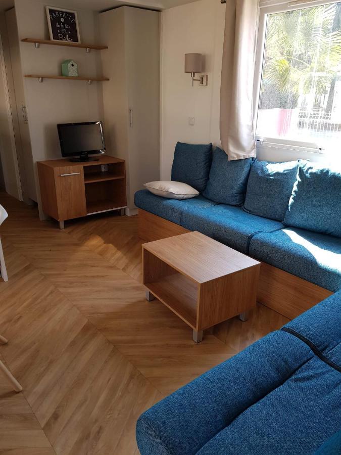 Mobilhome La Carabasse Vias Buitenkant foto